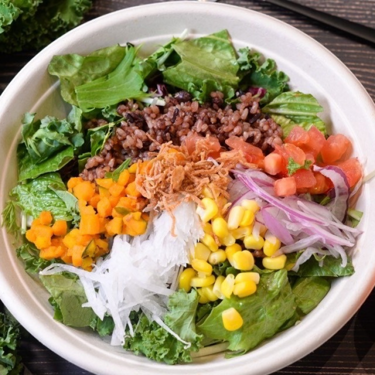 寒い冬でもホカホカ🔆16穀玄米ボウル