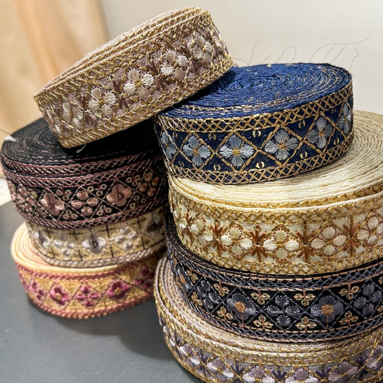 インド刺繍リボン🎀のご紹介