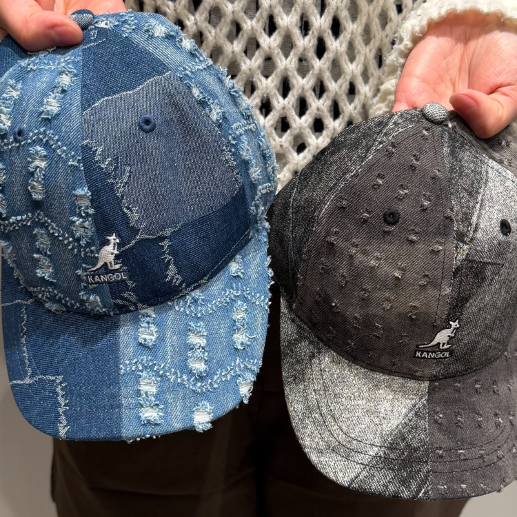 【おすすめ商品のご紹介】 KANGOL Denim Mashup Baseball