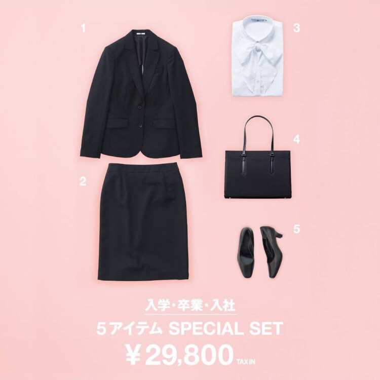 レディース × 入学式 × スーツ