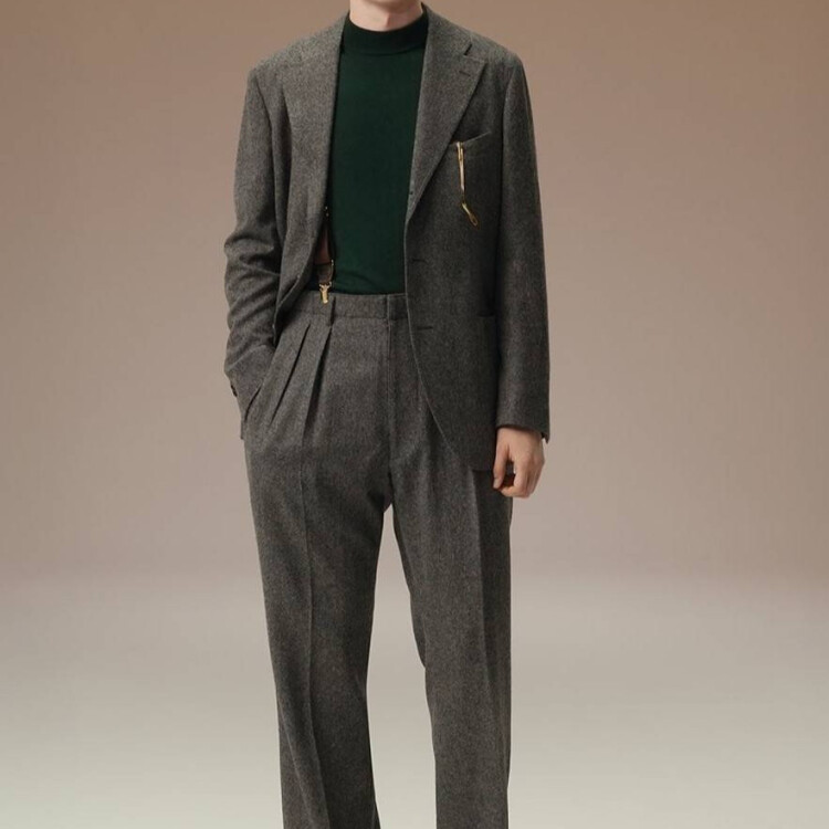 ホームスパン × セットアップスーツ